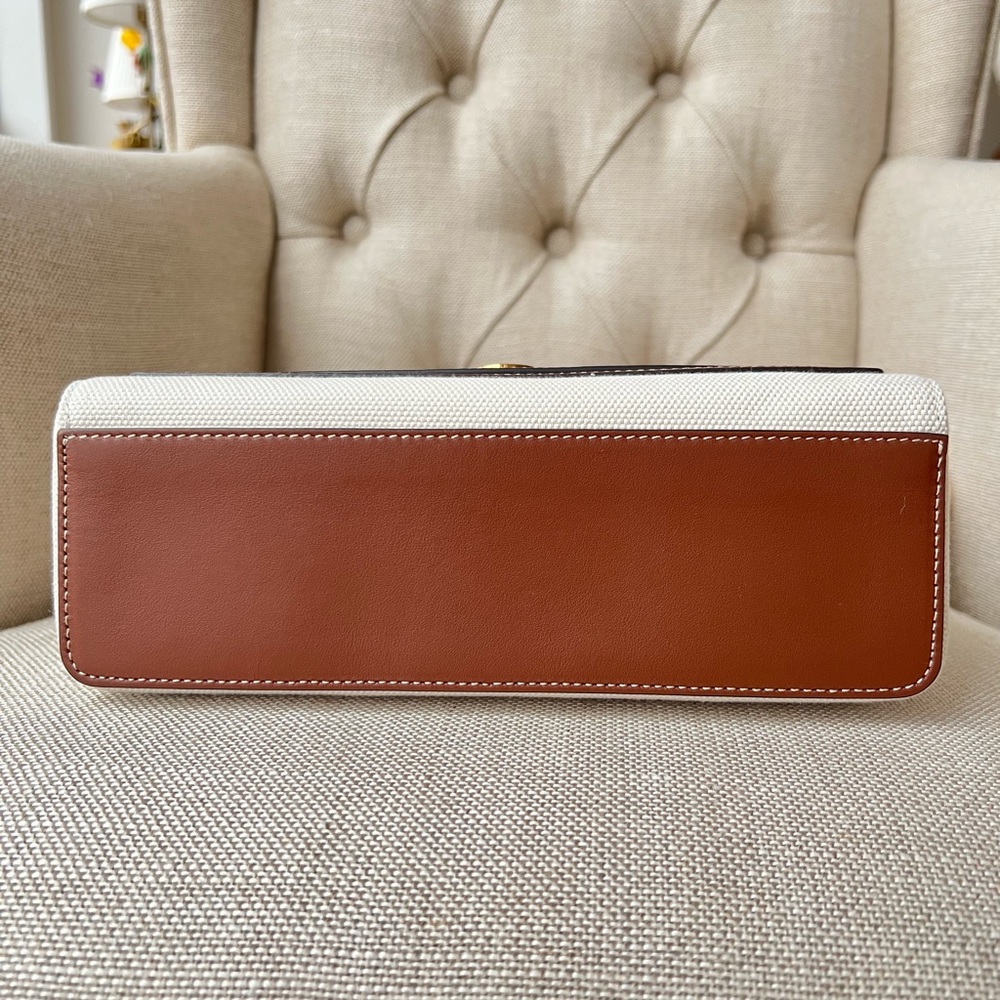 Authentic Brand New Burberry note horseferry print canvas& leather crossbody bag - Picture 4 of 12